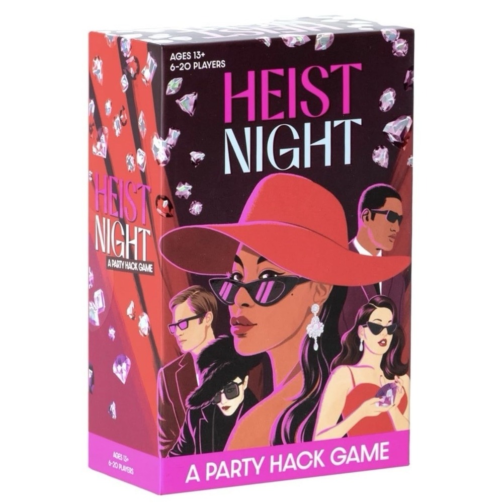 Funko Games Heist Night Party Hack Game Unisex OS Pink NEW 6-20 Player